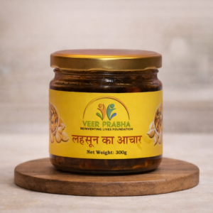 Pure Organic Garlic Pickle 300gm