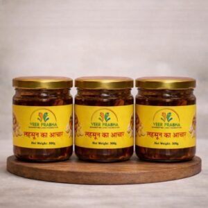 Pure Ghar ka Garlic Pickle 900gm Combo Pack